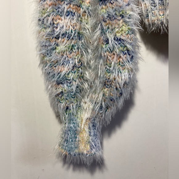 Free People Gelato Pullover Oversized Sweater Galaxy Combo Color Sz XSmall EUC - Picture 9 of 14